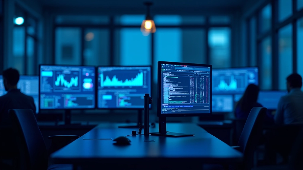 Visualisierung von dezentralisierten Netzwerken und Blockchain-Verbindungen